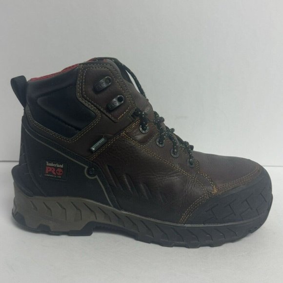 Timberland Pro Mens Work Summit Comp Toe Work Boot Brown Size 9.5 M - Picture 1 of 6